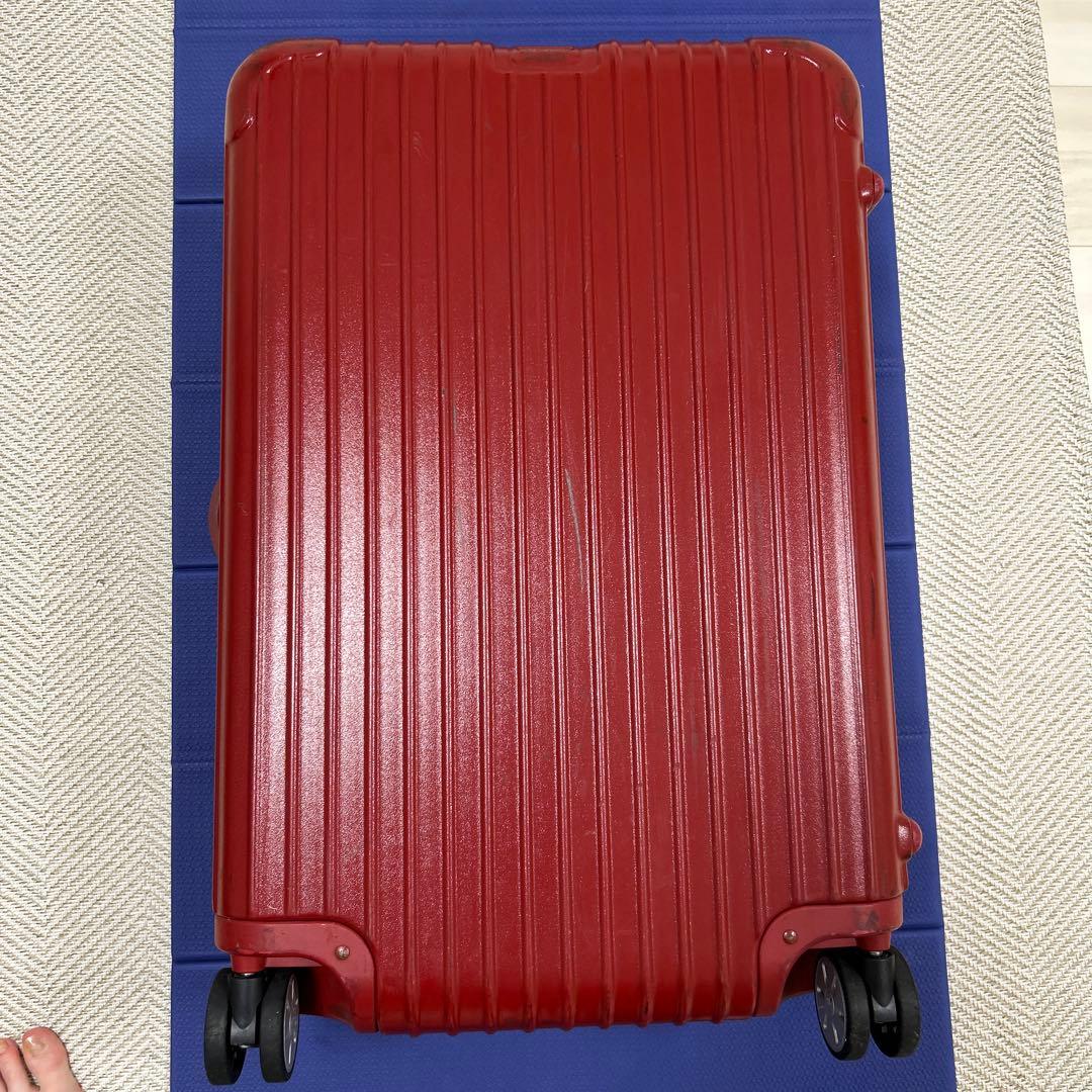 RIMOWA中型レッドキャリーケース