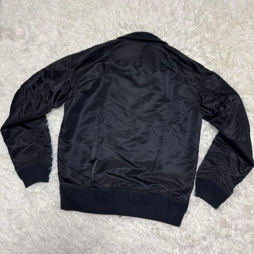 ☆sacai MA-1 ブラック ナイロン切替 日本製 17-01377M☆