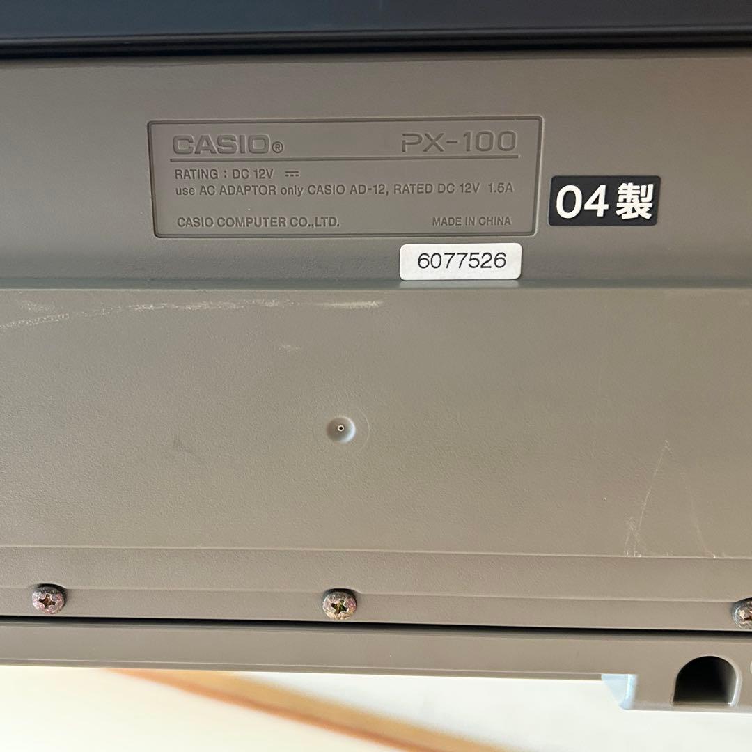 送料込み CASIO 電子ピアノ 88鍵盤 Privia PX-100