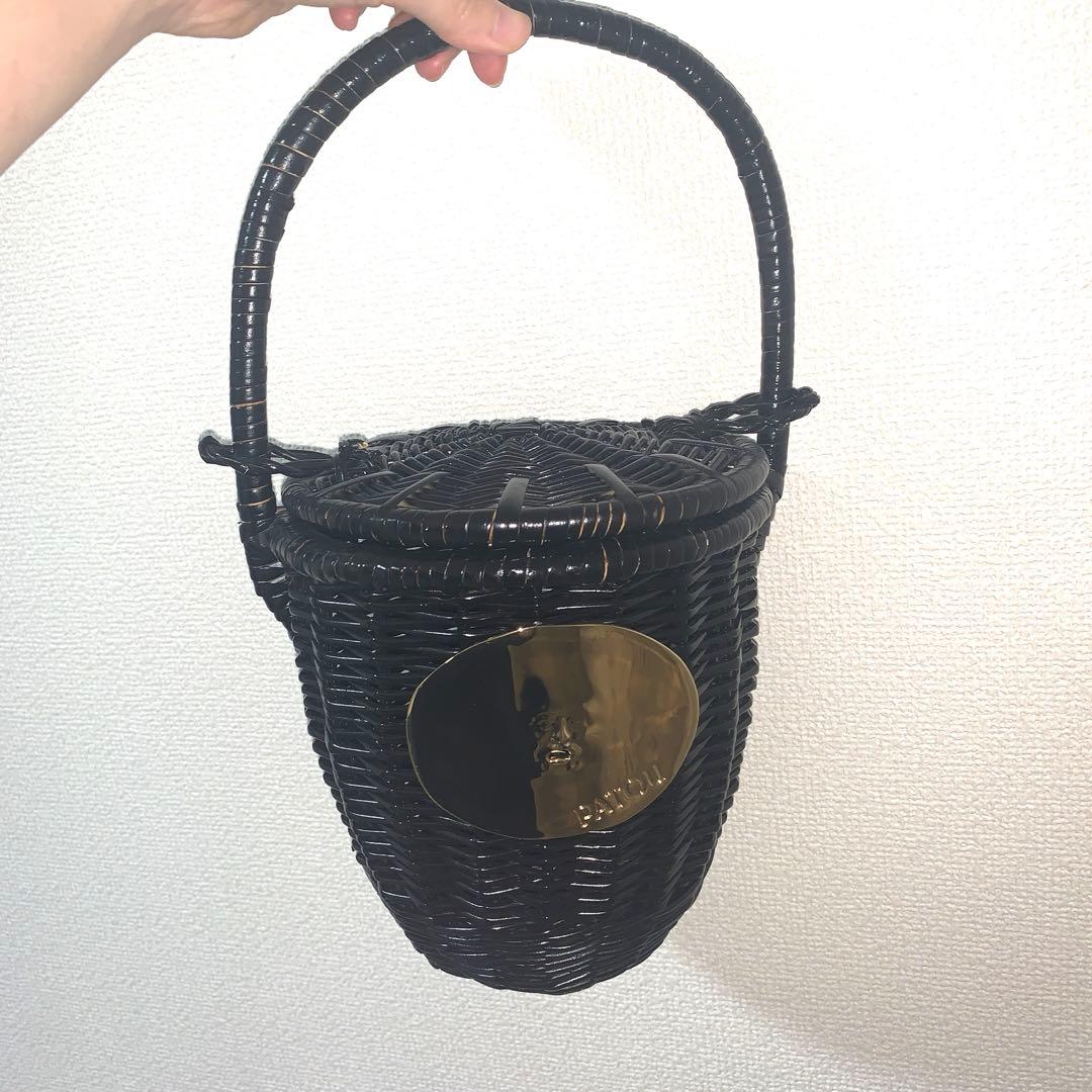 【最終値下げ】PATOU ウィッカーカゴバッグ