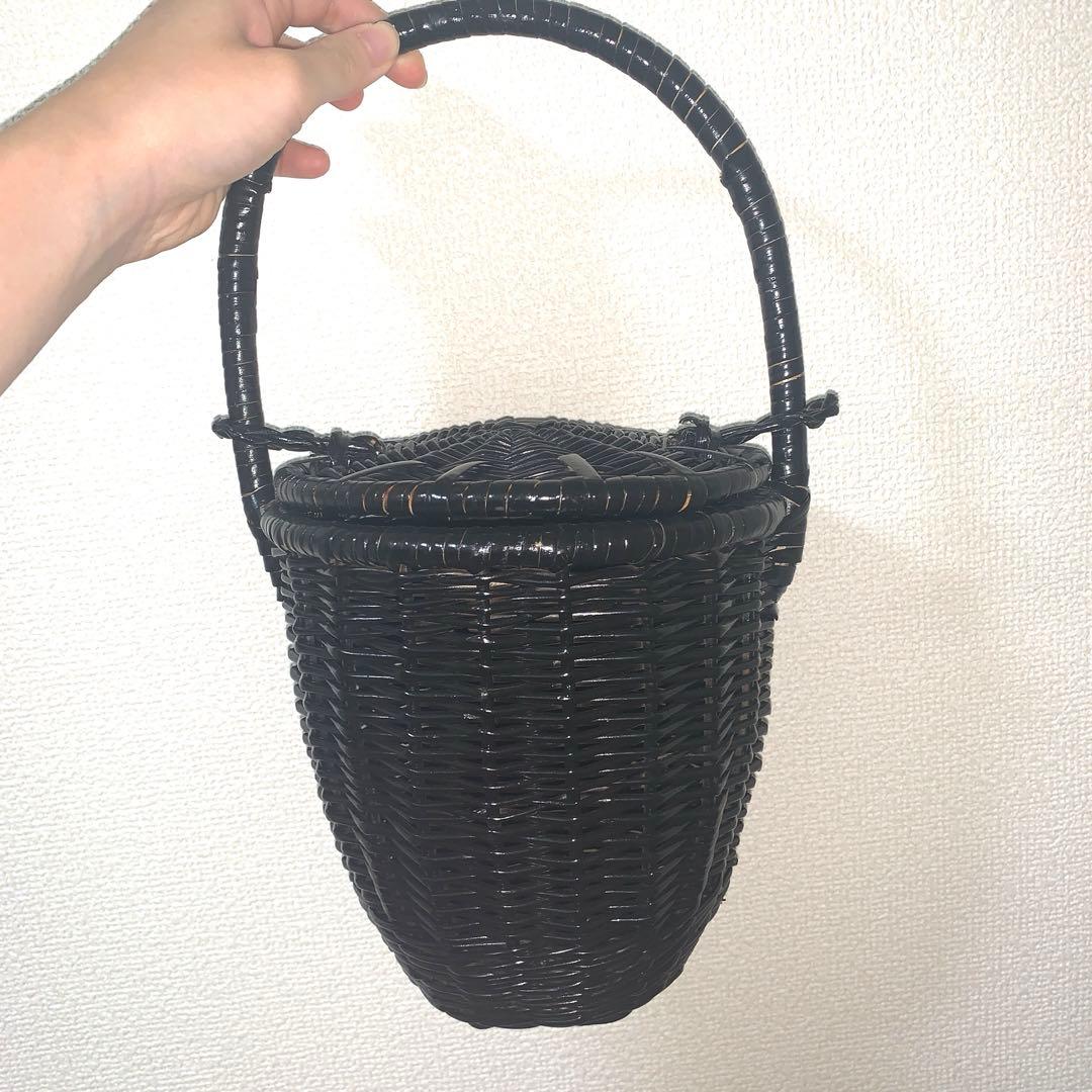 【最終値下げ】PATOU ウィッカーカゴバッグ
