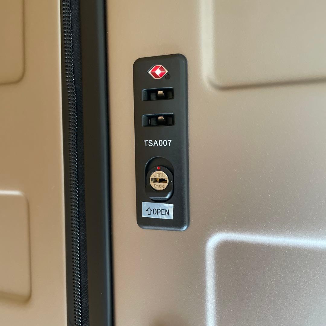 【新品】無印良品 スーツケース105L（ベージュ）