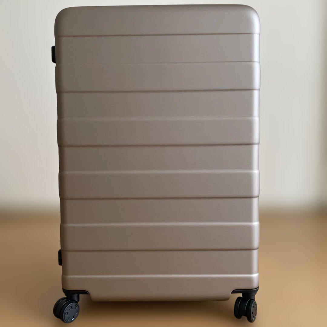 【新品】無印良品 スーツケース105L（ベージュ）