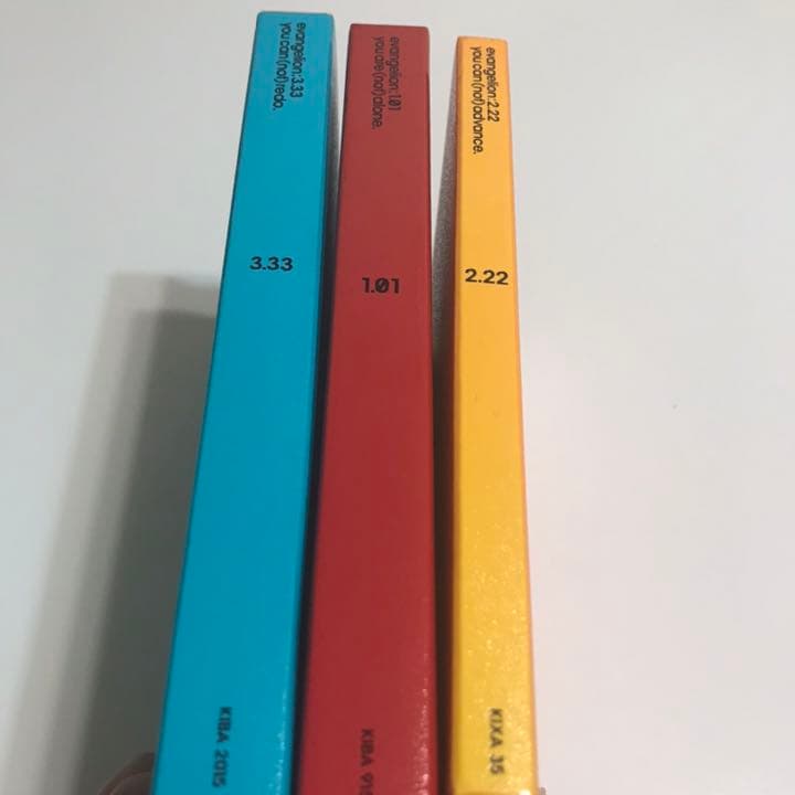 特典フィルム　エヴァンゲリオン　映画　序　破　Q 全てDVD 3点セット　エヴァ