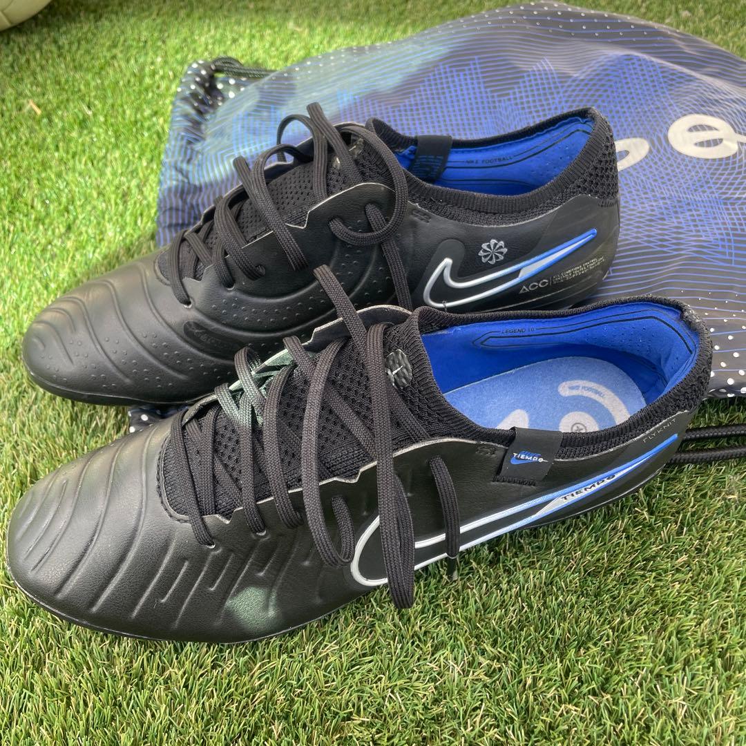 大幅値下 NIKE ナイキ ティエンポ レジェンドag 27 ブラック/ブルー