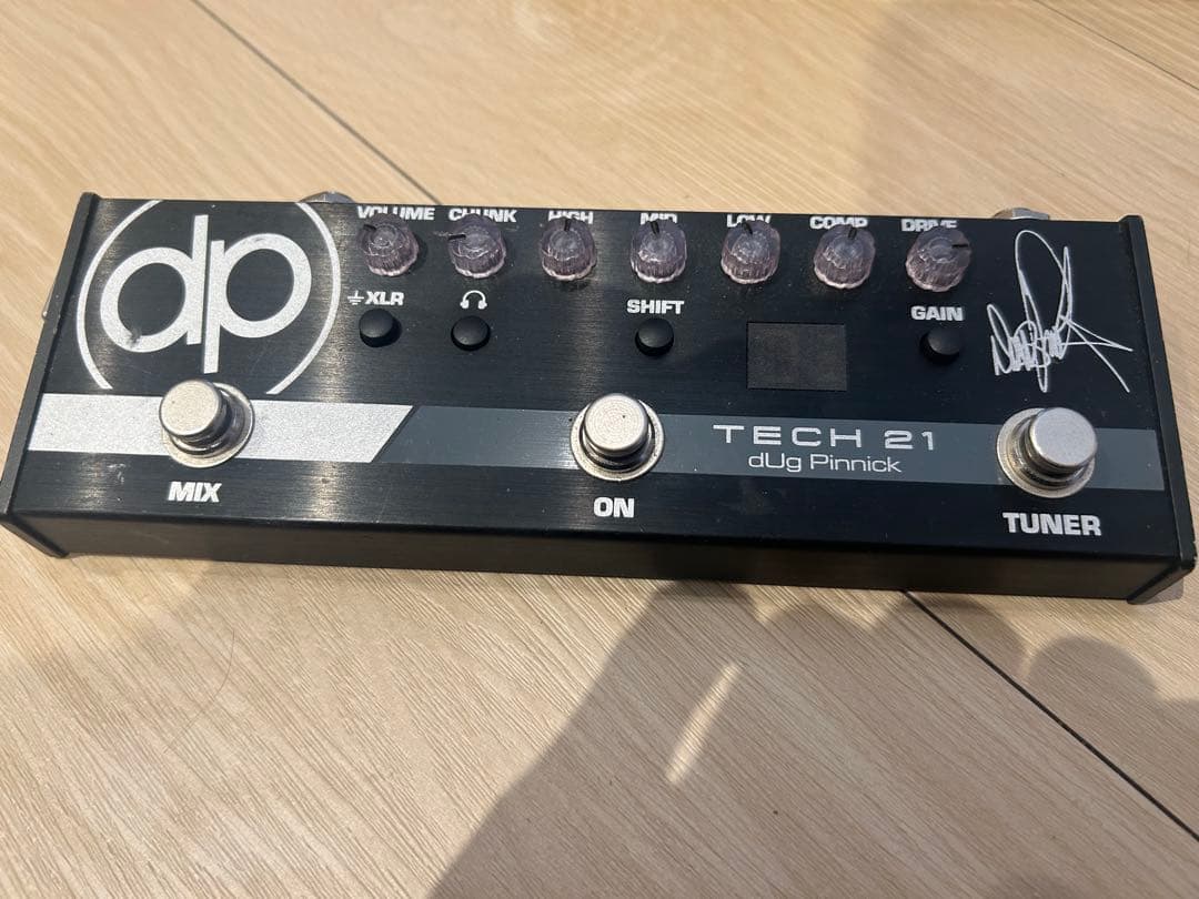 ベース TECH21 dUg Pinnick Signature Pedal DP-3X