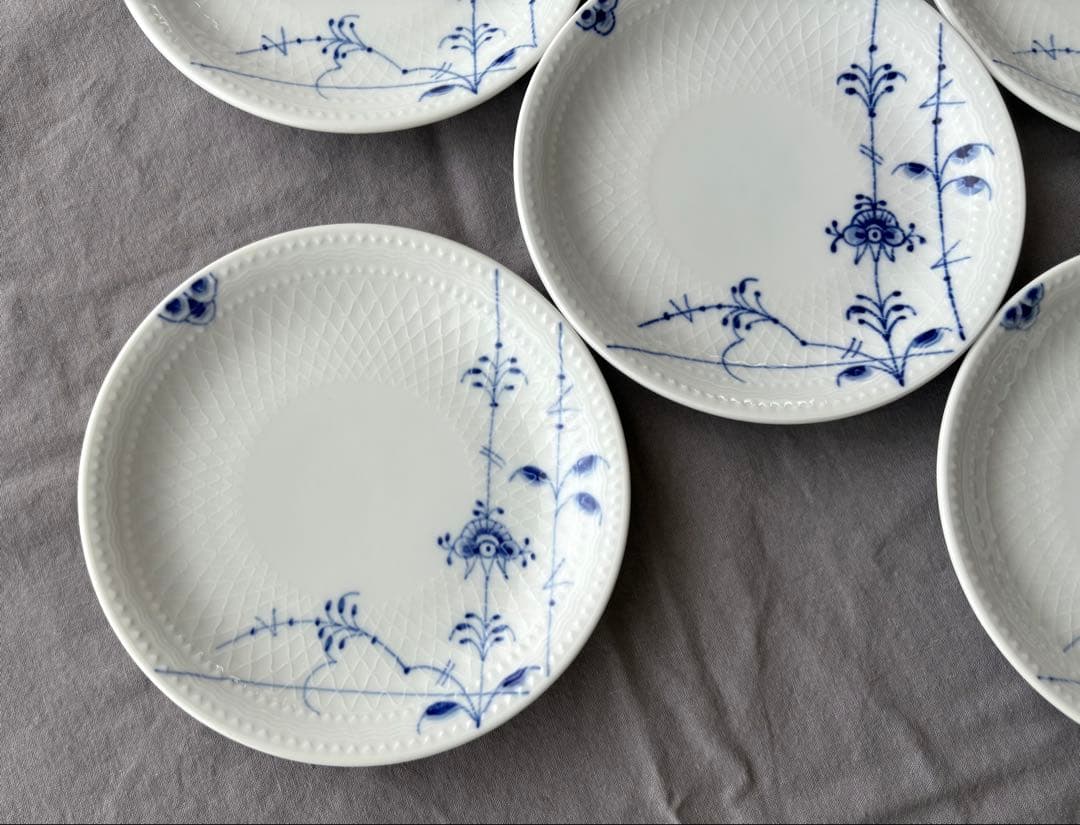 本日だけお値下げ❣️ロイヤルコペンハーゲン　ブルーパルメッテ　3枚　アウトレット