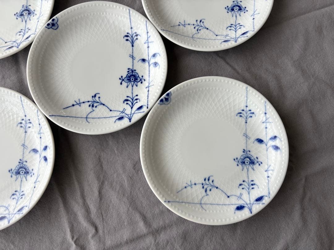 本日だけお値下げ❣️ロイヤルコペンハーゲン　ブルーパルメッテ　3枚　アウトレット