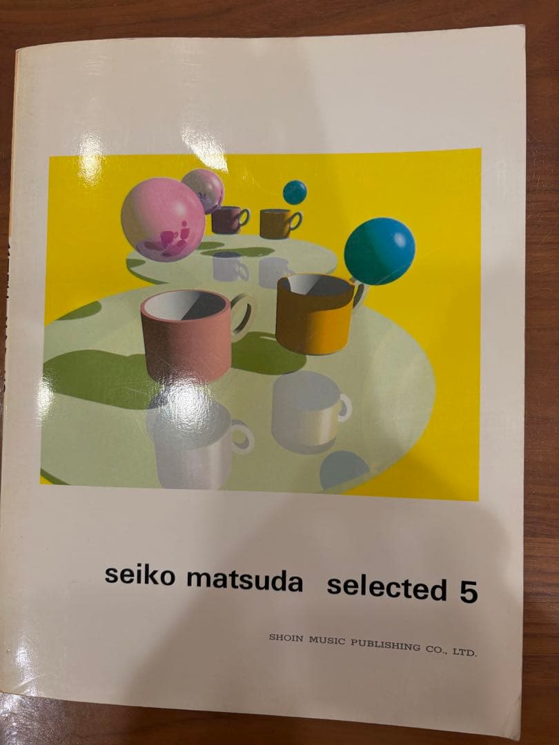 レア！松田聖子バンドスコアseiko matsuda selected 5