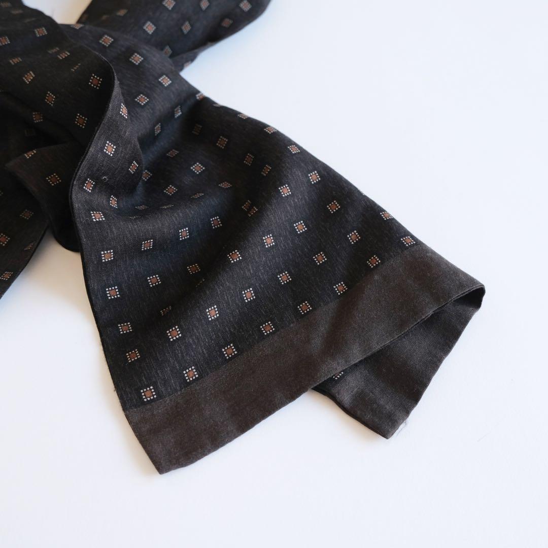 ドット柄シルク comme des garçons スカーフ