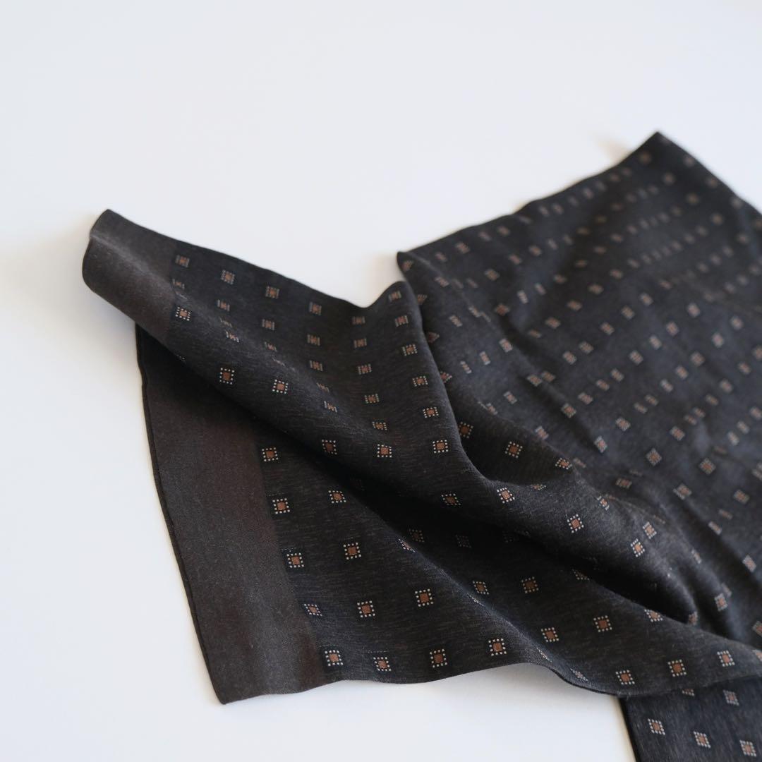 ドット柄シルク comme des garçons スカーフ