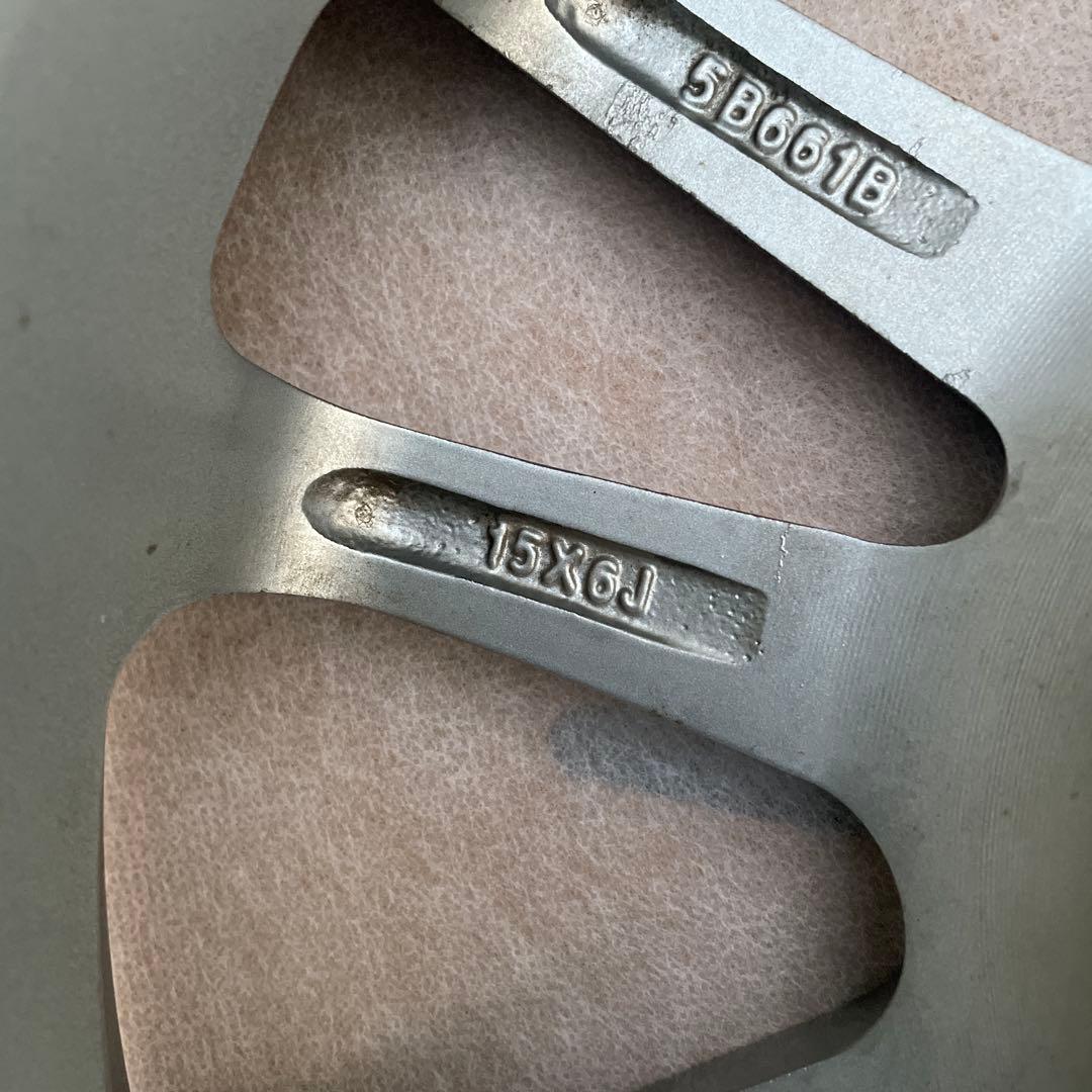 ひらぱ①15インチ ホイール　2本