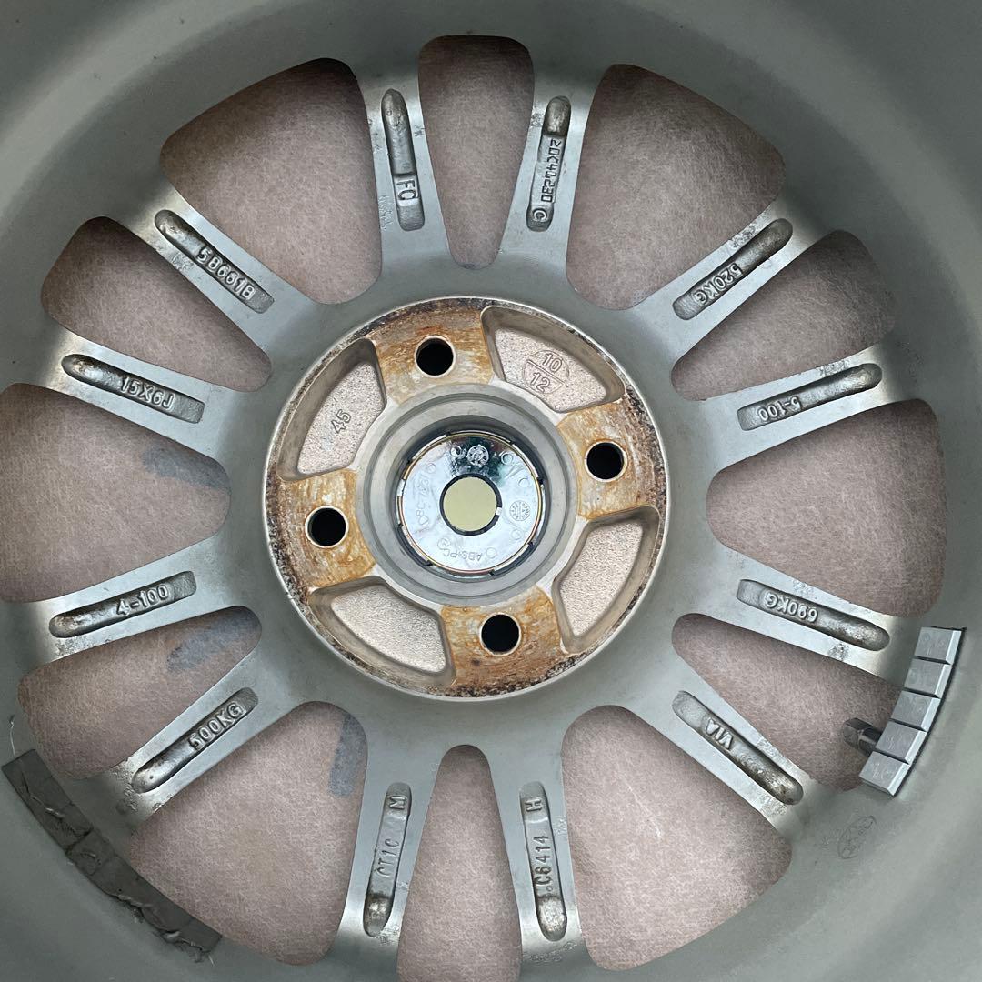 ひらぱ①15インチ ホイール　2本