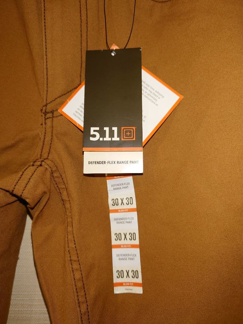 個人装備 Size30x30 5.11 DEFENDER-FLEX SLIM PANT