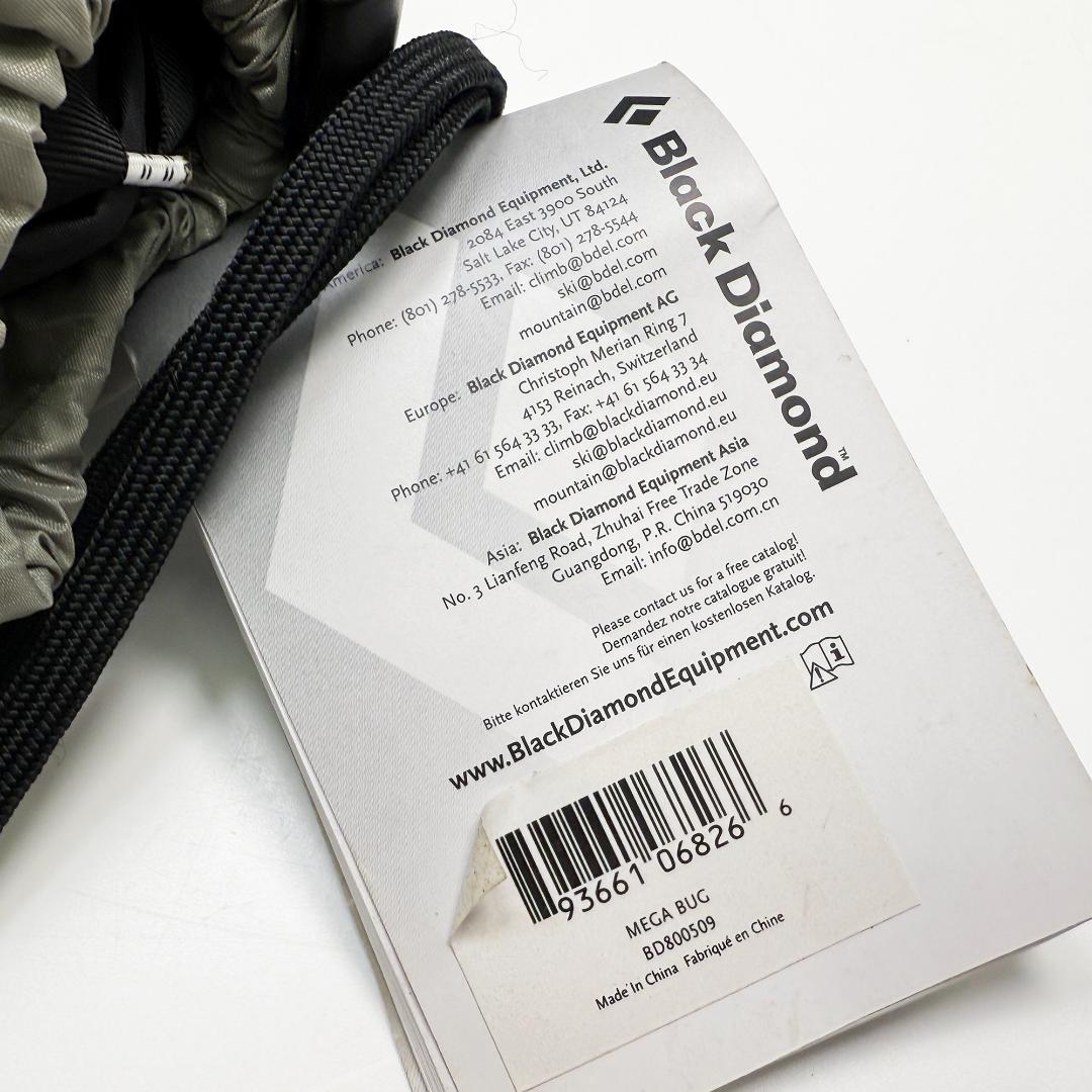 希少 廃番 タグ付き ブラックダイヤモンド メガライト&メガバクセット