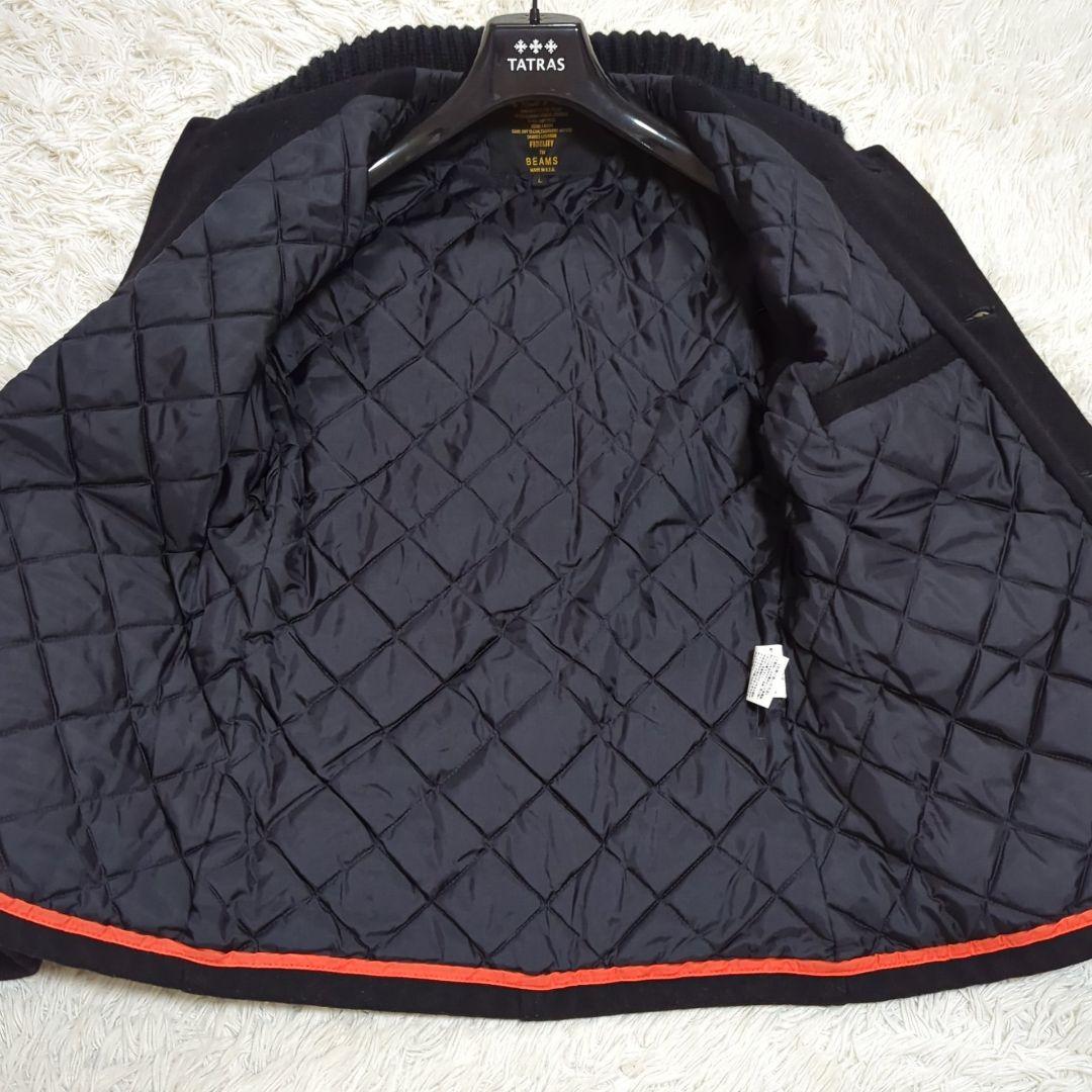 美品 L USA製 ビームス 別注 FIDELITY ドンキーネックコート