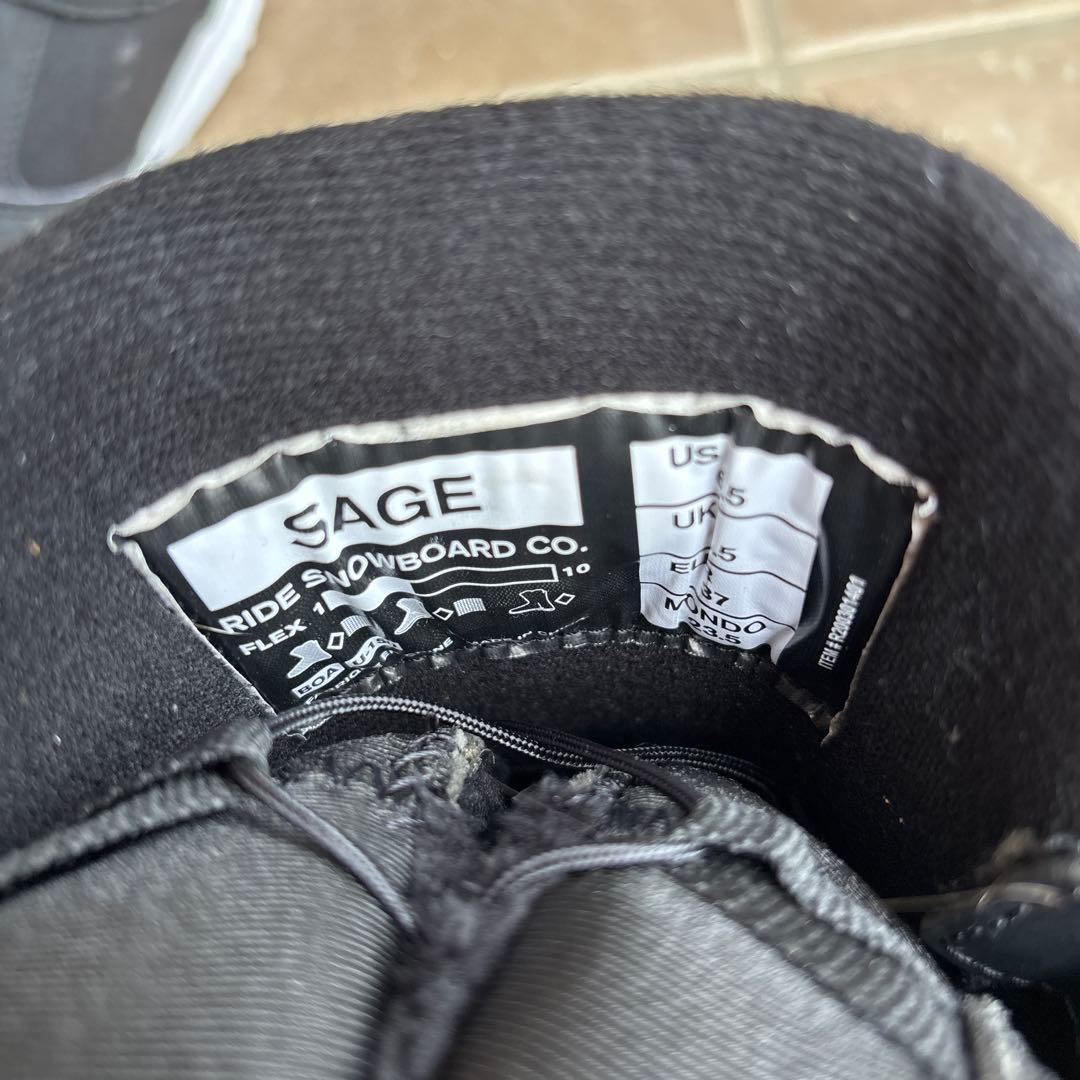 RIDE SAGE BOA 23.5cm レディーススノーボードブーツ