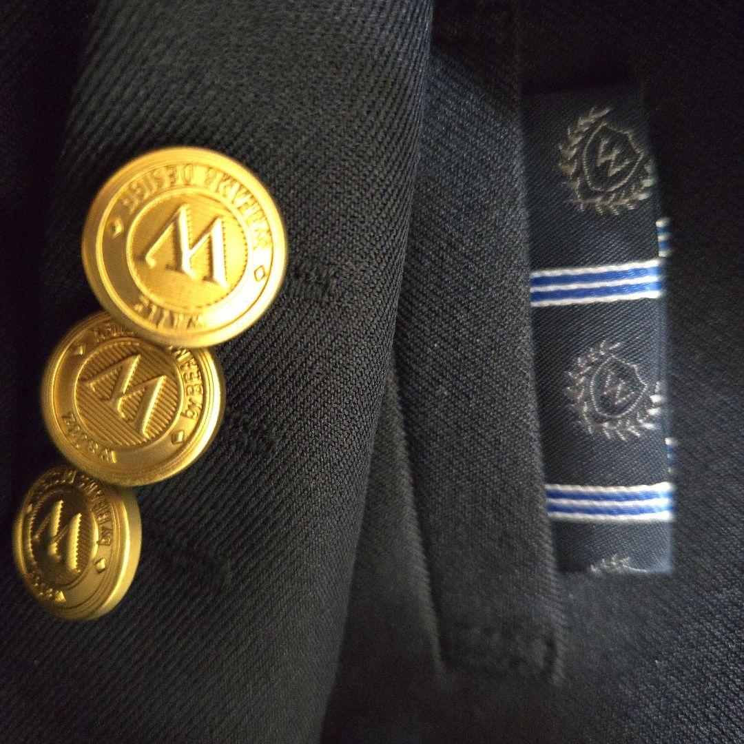 美品　ワルツバイビームス　130　卒服　5点　　スーツセット　ネイビー　金ボタン