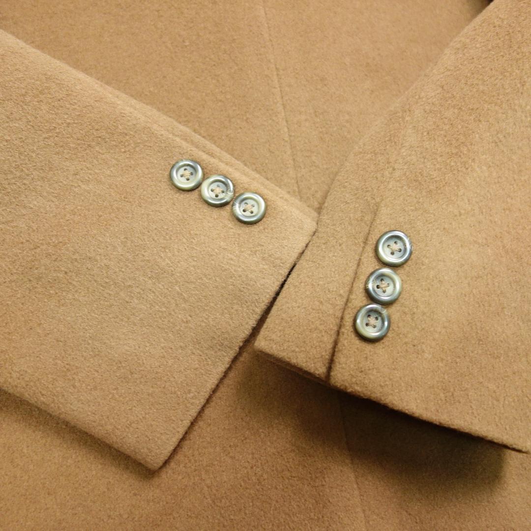 Ω*様 7927 90s バーバリーズ ウール カシミヤ混 ダブル チェスターコ