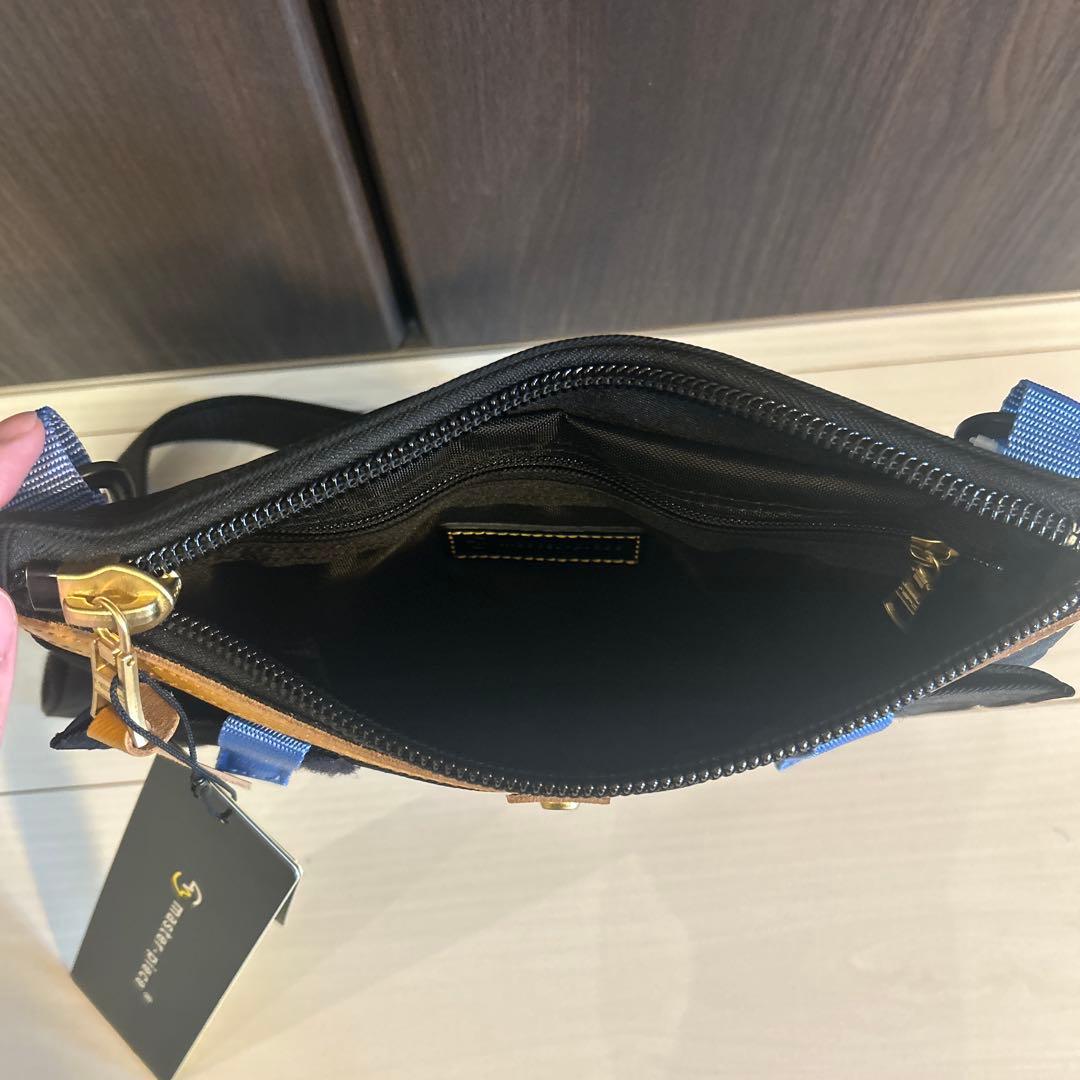 値下げします！【新品タグ付】マスターピース サコッシュ 日本製