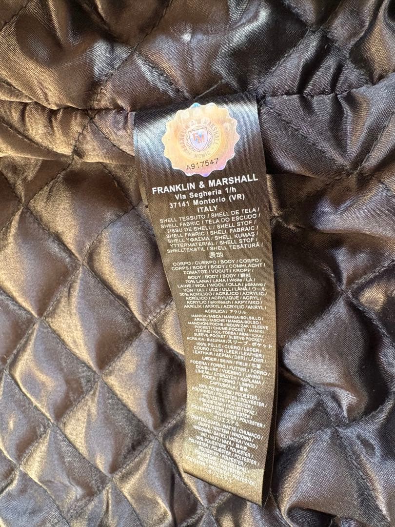 FRANKLIN MARSHALL VARSITY スタジャン L