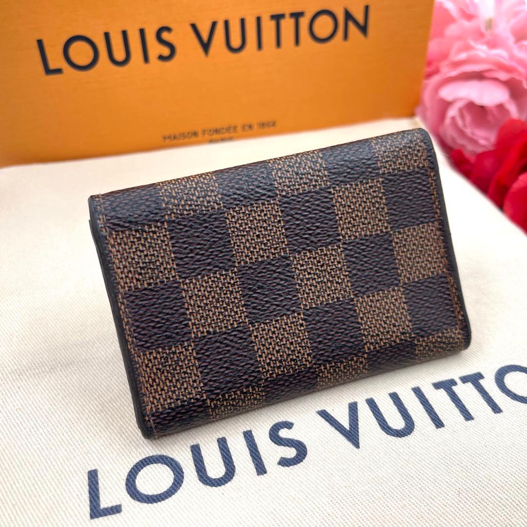 ルイヴィトン ダミエ　ローズ バレリーヌ キーケース　６連　　780