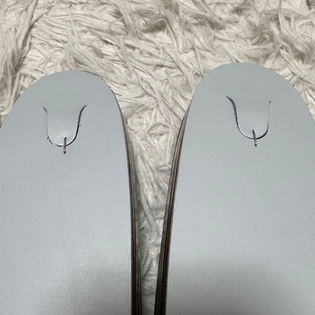 新品未使用　本革エナメル 草履バッグセット 金×深緑 手描き 和装　和服　成人式