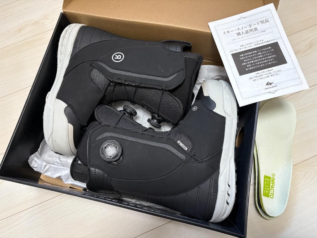 【5日使用】RIDE LASSO PRO WIDE 24-25モデル 27cm