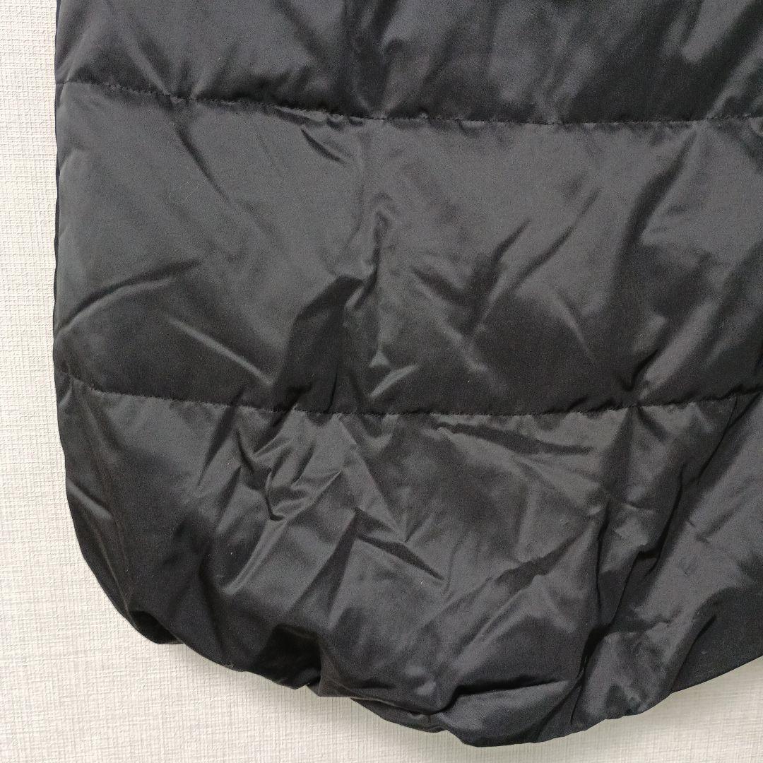 ブラック　Theory ダウンベスト　ファー　フード　新品タグ付き