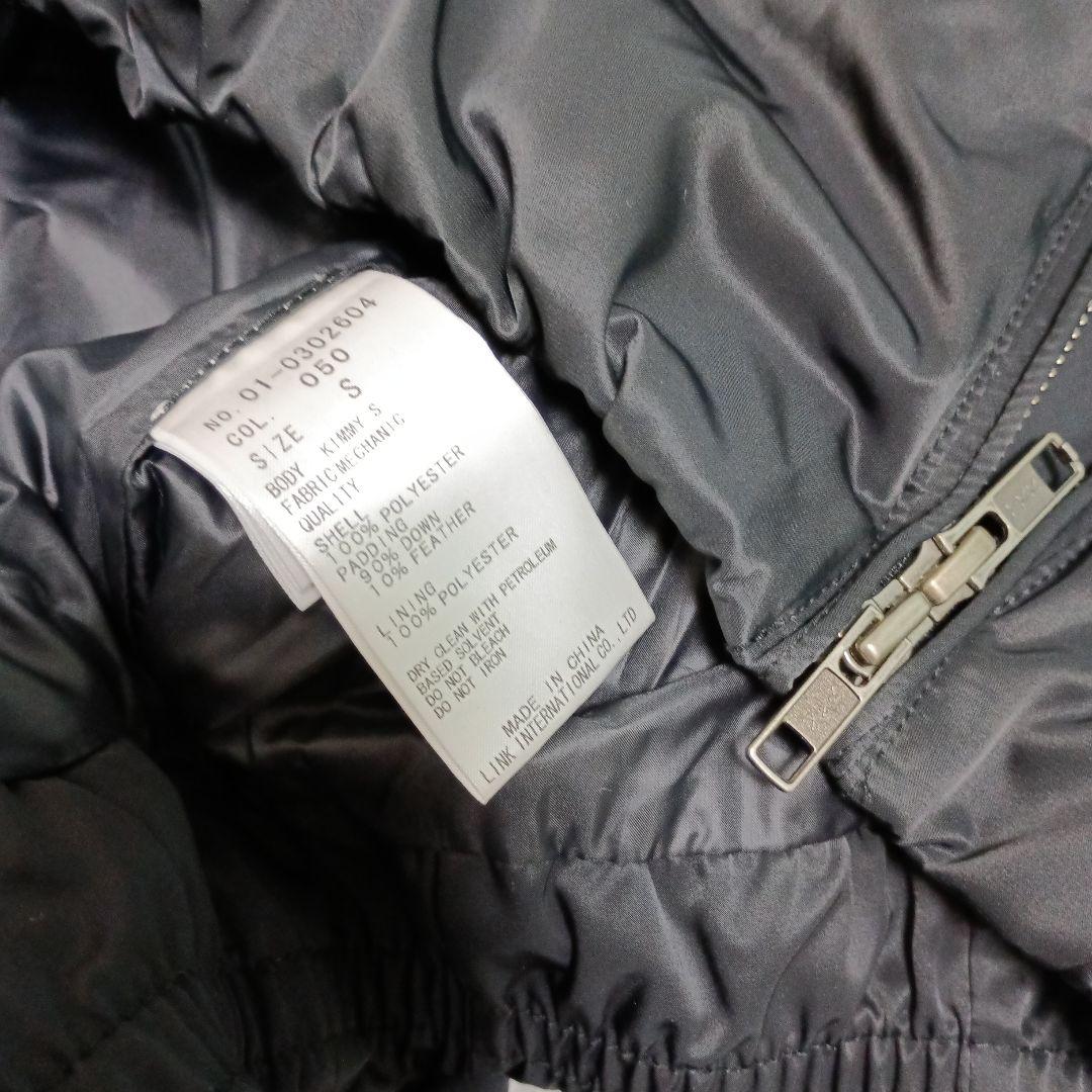 ブラック　Theory ダウンベスト　ファー　フード　新品タグ付き