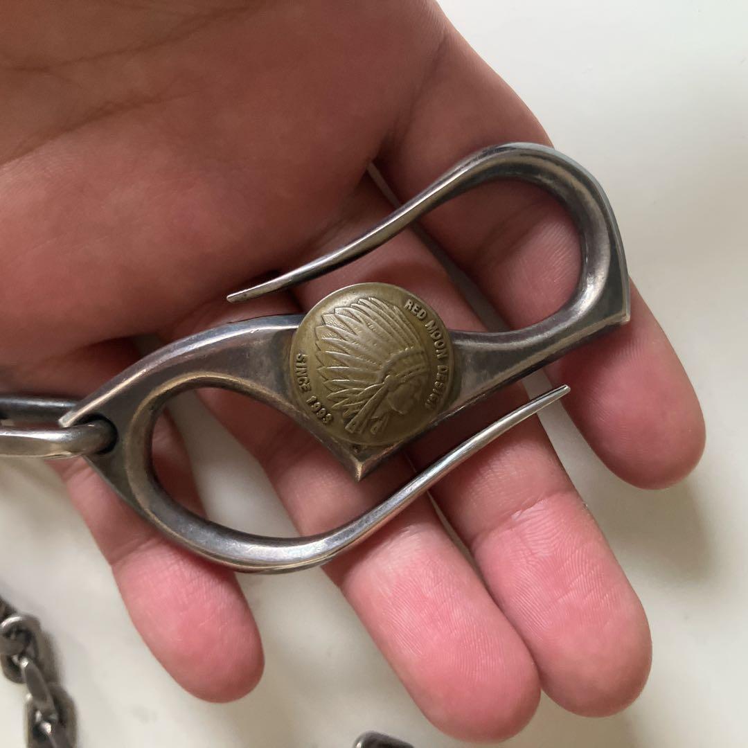 シルバー925製 ウォレットチェーン REDMOON レッドムーン 重厚