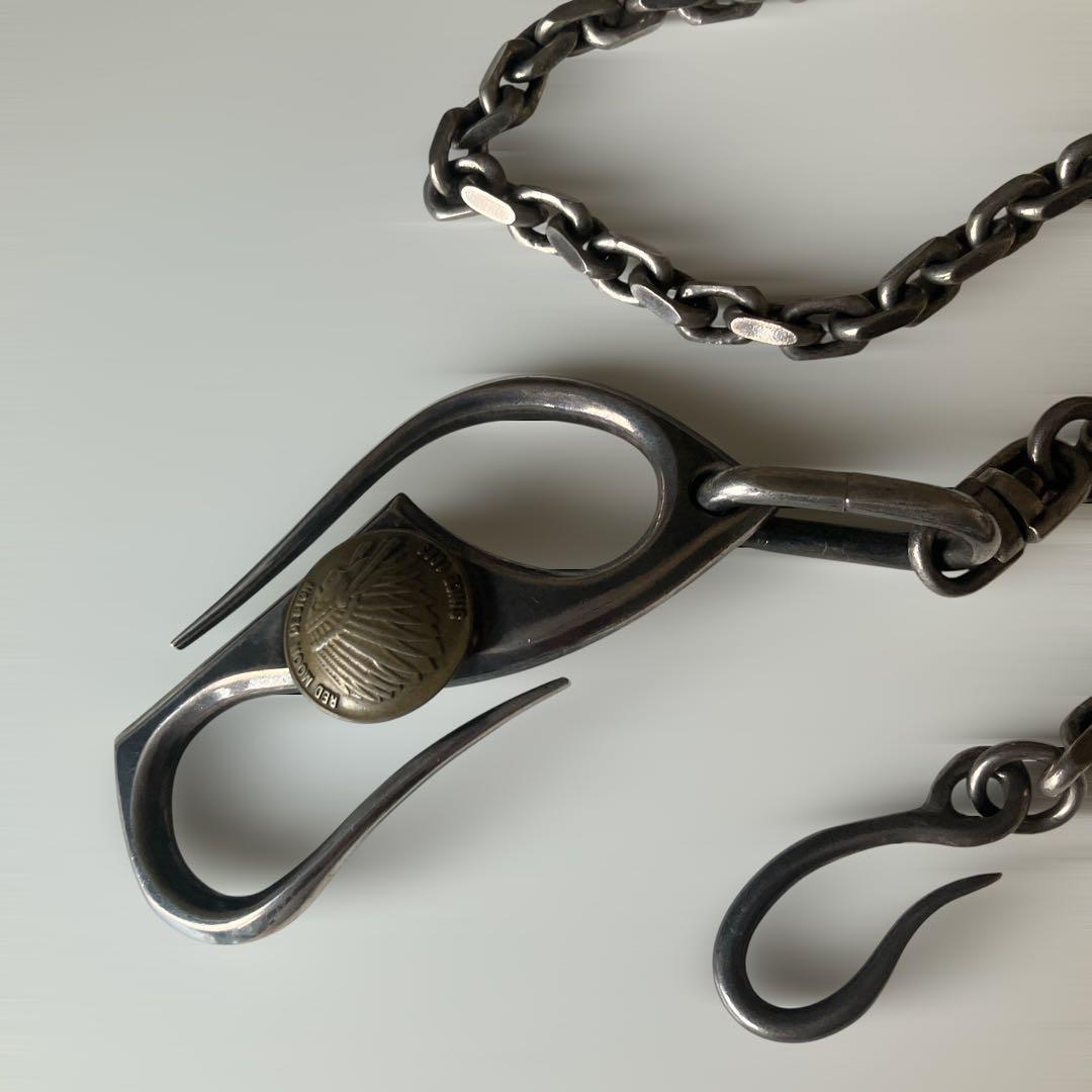 シルバー925製 ウォレットチェーン REDMOON レッドムーン 重厚