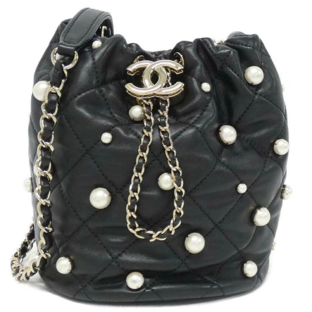 CHANEL 大人気パール　バニティバッグ　大きいサイズ