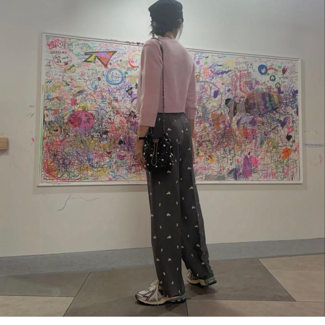 CHANEL 大人気パール　バニティバッグ　大きいサイズ