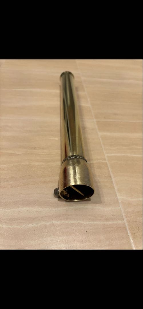 スガヤショート　ヒヅキ菅　城北ムラカミ　イチパチ菅などに　真鍮サイレンサー