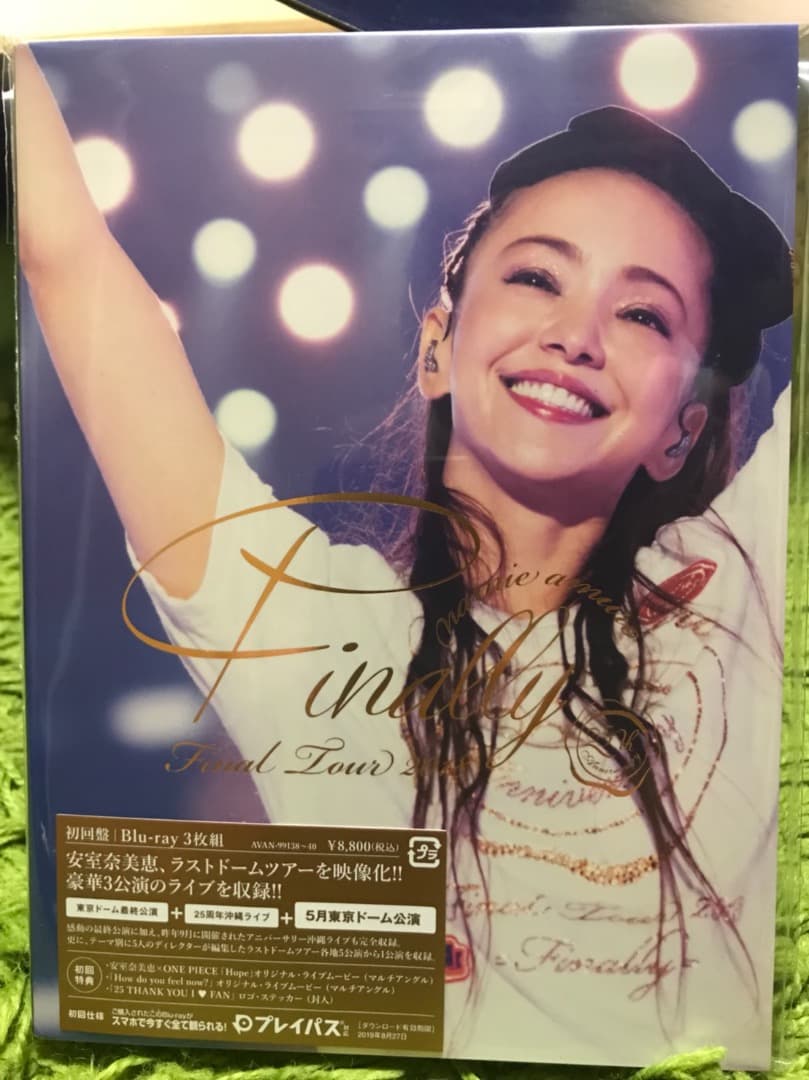 【ラスト】安室奈美恵 Finally Blu-ray 初回限定盤 東京公演