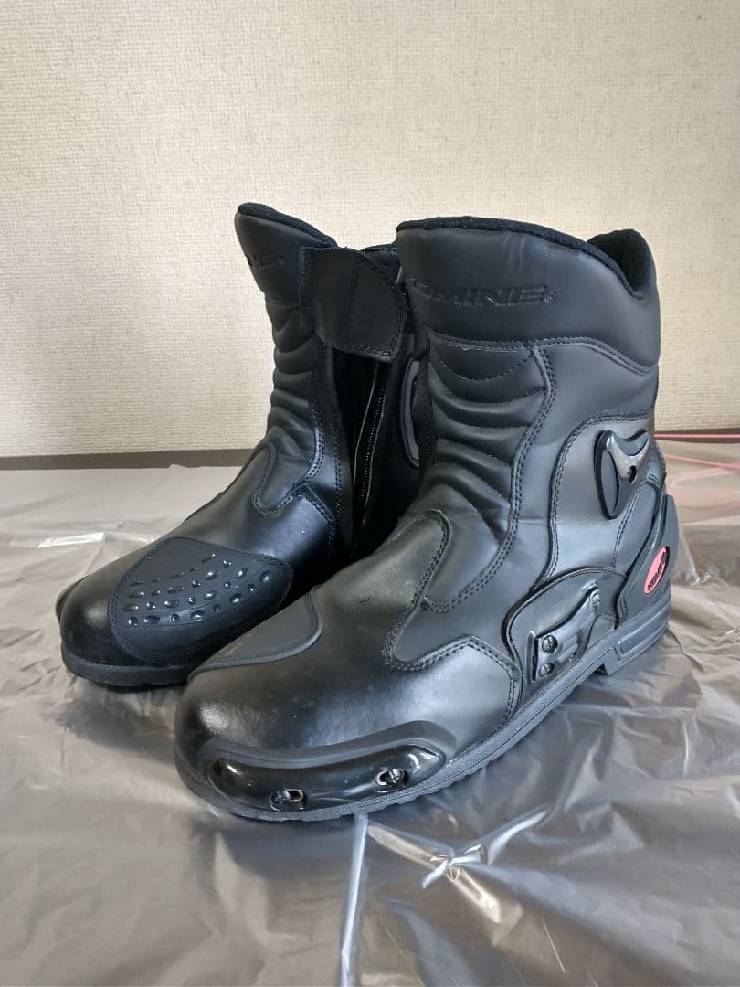 コミネ(Komine)プロテクトスポーツショートライディングブーツ BK-067