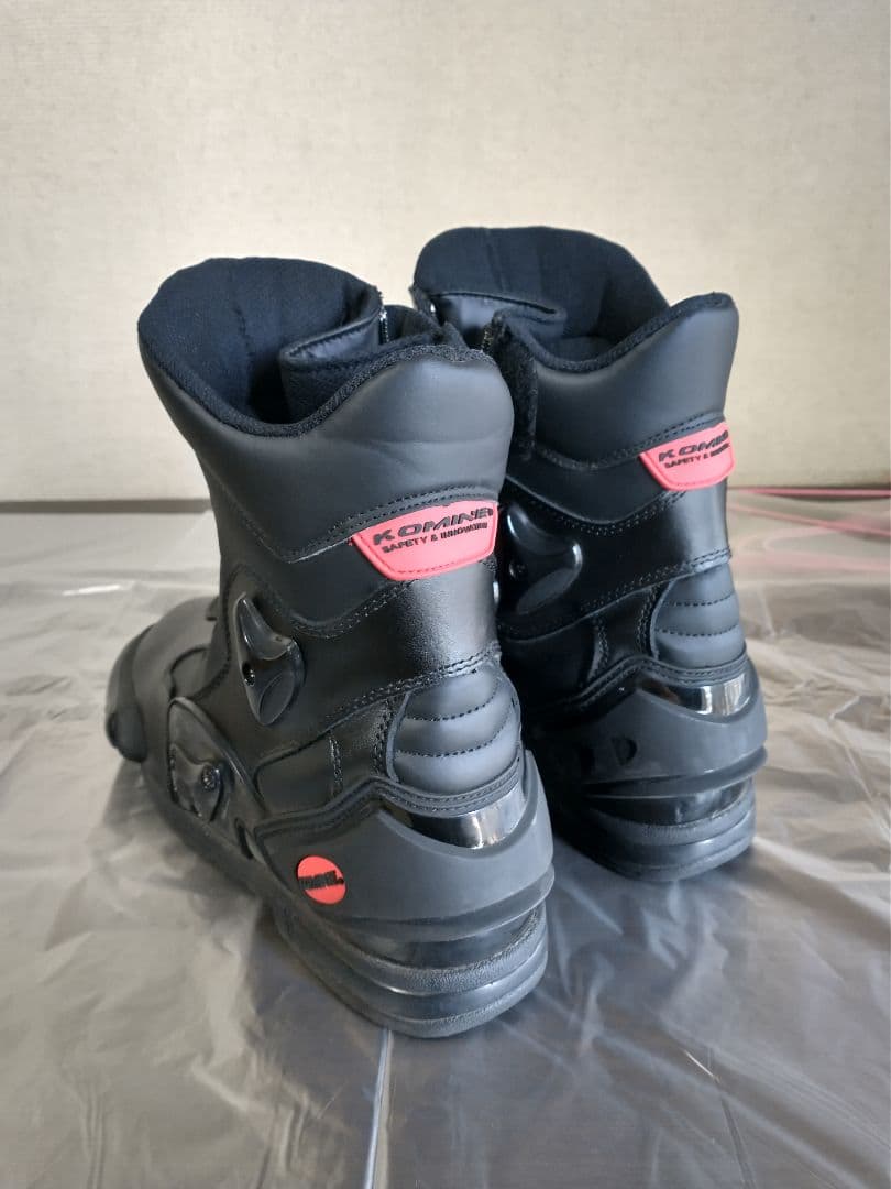 コミネ(Komine)プロテクトスポーツショートライディングブーツ BK-067