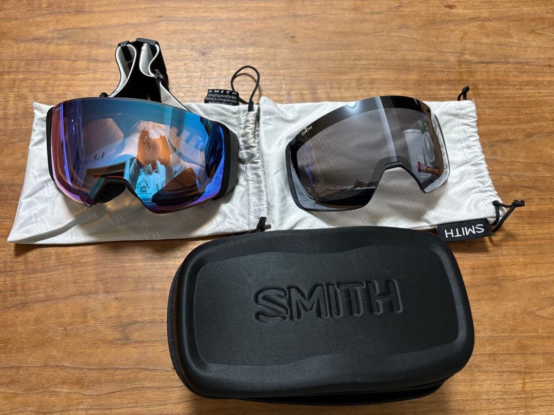 SMITH ゴーグル レンズ2枚付き　4D MAG