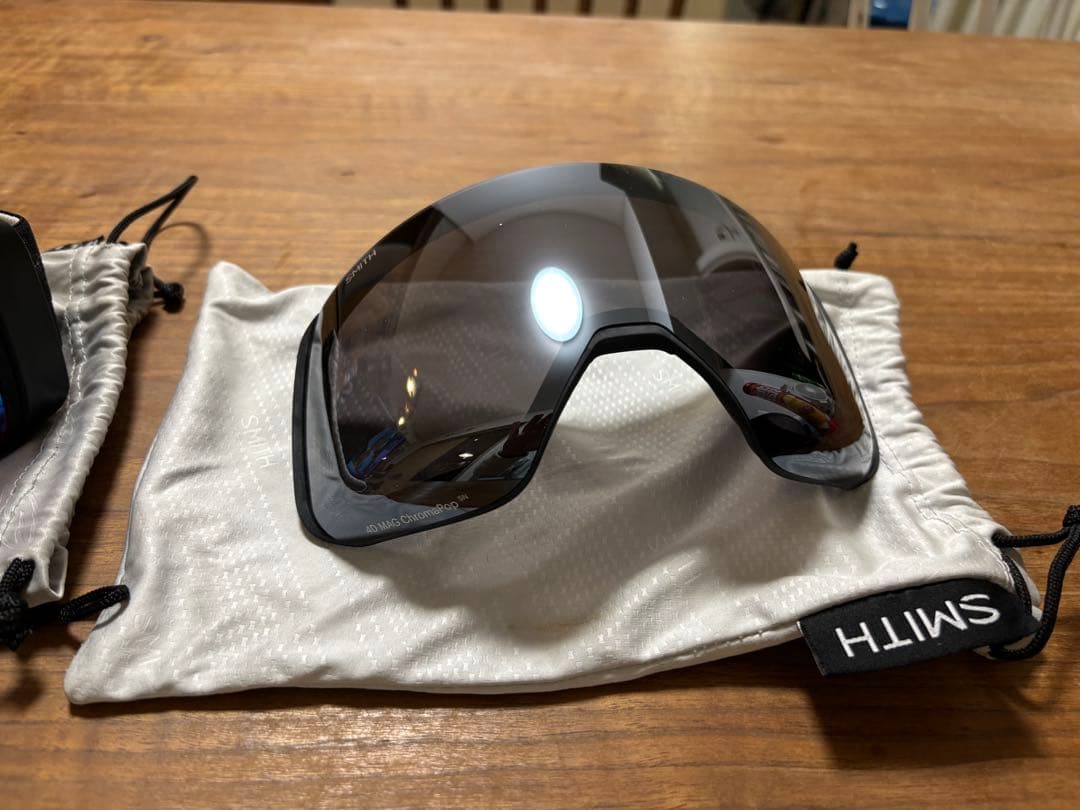 SMITH ゴーグル レンズ2枚付き　4D MAG