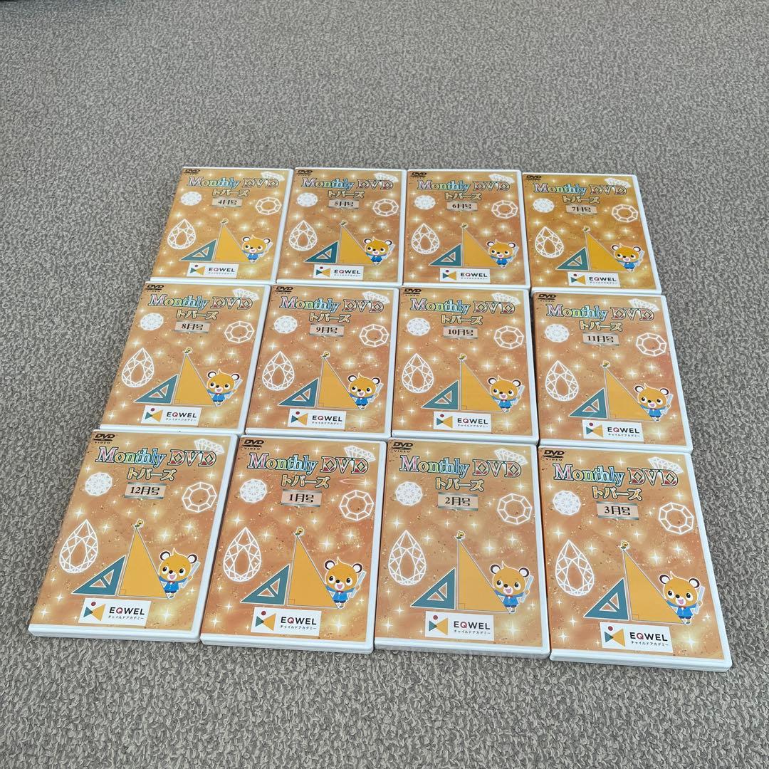 イクウェルマンスリーDVD×28枚、オリジナルエコバッグ×1、シール2枚