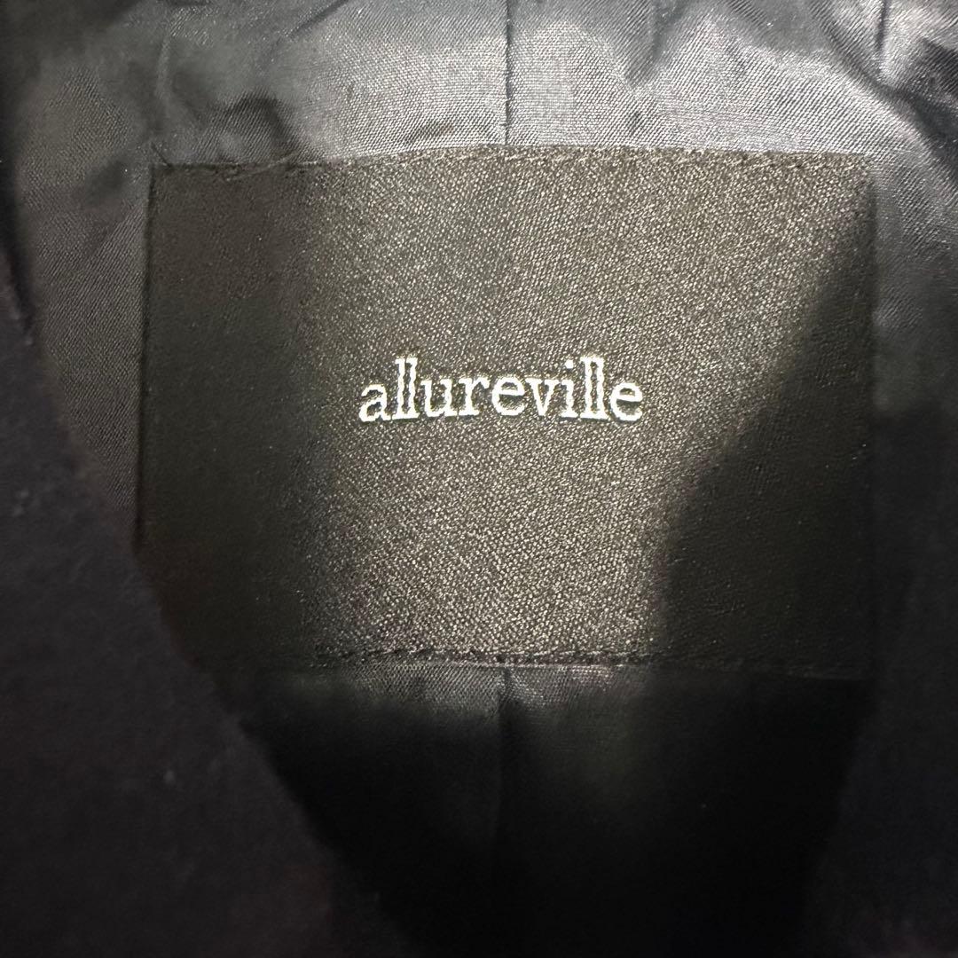 【美品】完売品✨️アルアバイル スプリット ラグラン ロング コート 濃紺