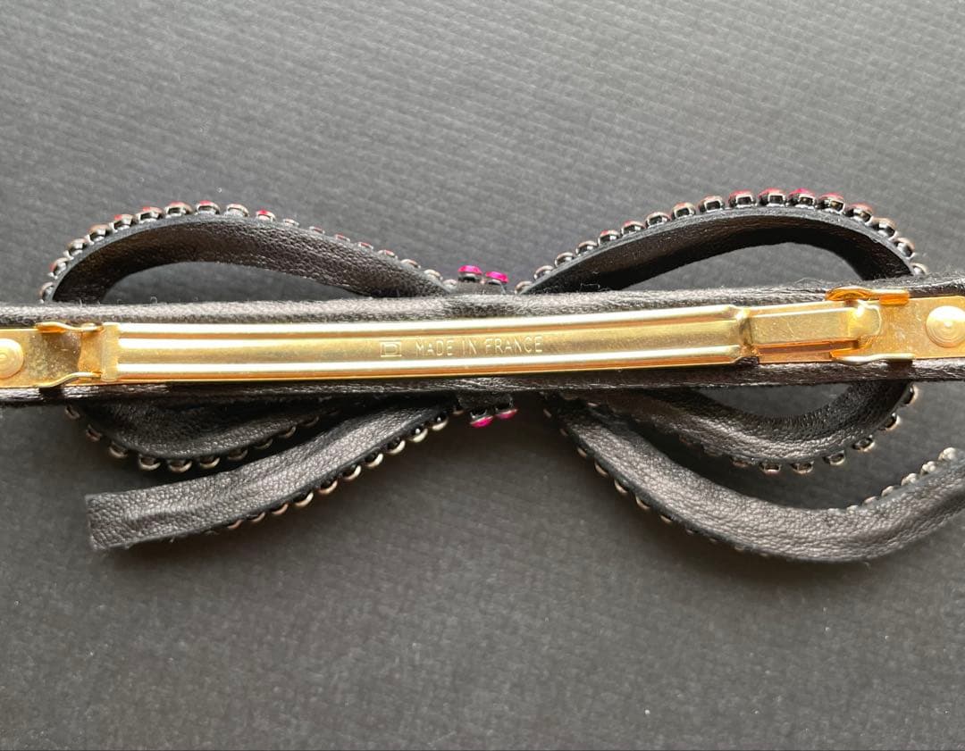 accca ブリジット リボンバレッタ 限定ピンク