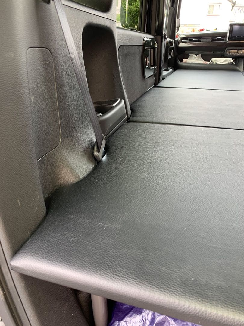 【車中泊】NBOX(JF3) 自作　ベッドキット