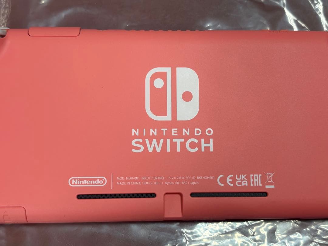 Nintendo Switch Lite コーラル ピンク 本体 充電器付き