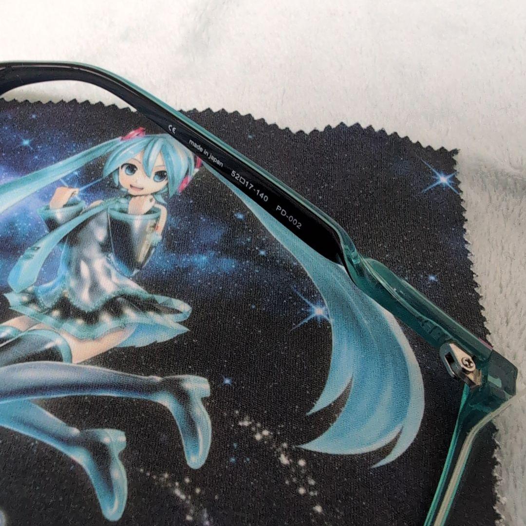 和真 初音ミク コラボメガネ　PD-002　度無し　ケース無