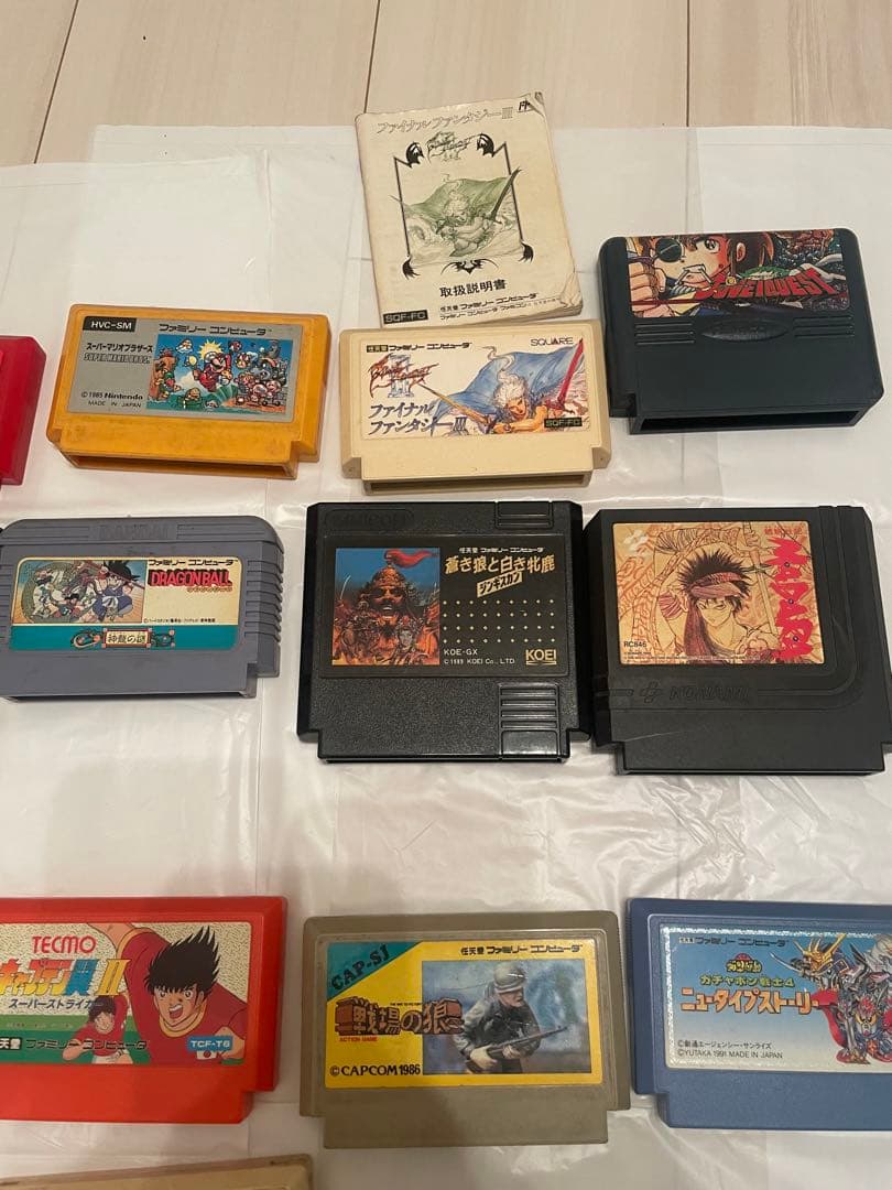 ファミコンソフト　まとめ売り