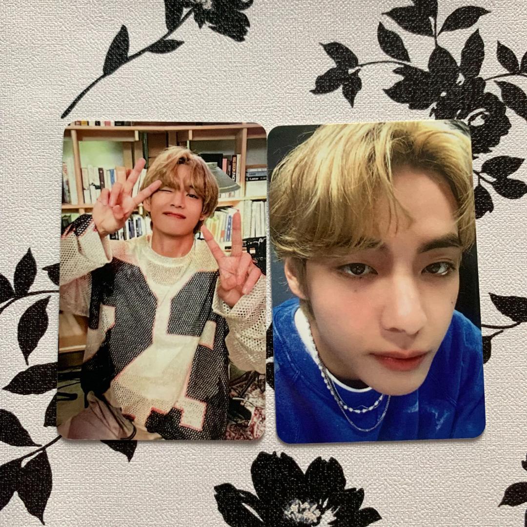 BTS サノク V テテ Layover トレカ 2枚