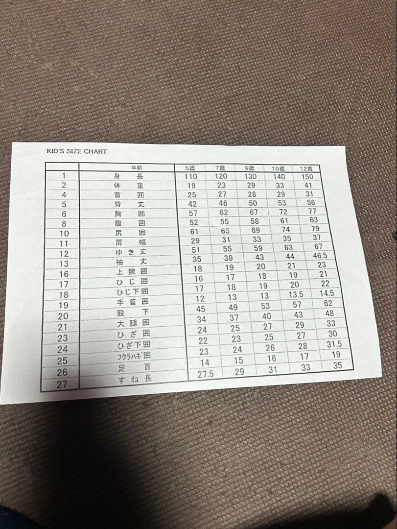 ジェットパイロットウエットスーツ　国産スプリング子供150既製サイズ