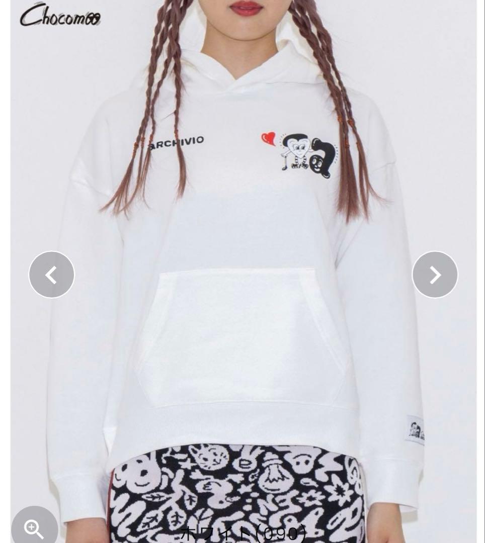【ARCHIVIO×Chocomoo】フードパーカー　2024